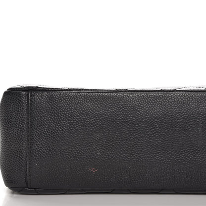 Chanel Caviar Quilted Petit Shopping Tote PST Black 11 of 12