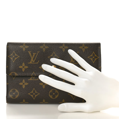 Louis Vuitton Monogram Porte Tresor Etui Papiers Wallet 2 of 11