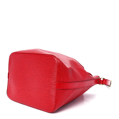 Louis Vuitton Epi Petit Noe Castillan Red 10 of 13