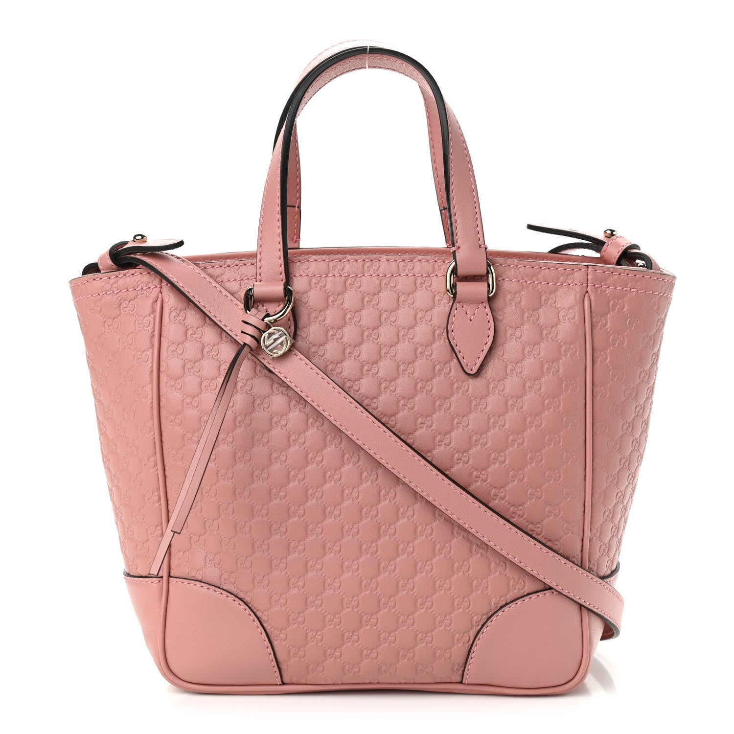Gucci Microguccissima Small Bree Tote Soft Pink 1 of 9