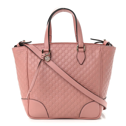 Gucci Microguccissima Small Bree Tote Soft Pink 1 of 9