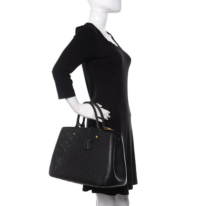 Louis Vuitton Empreinte Montaigne GM Black 2 of 12