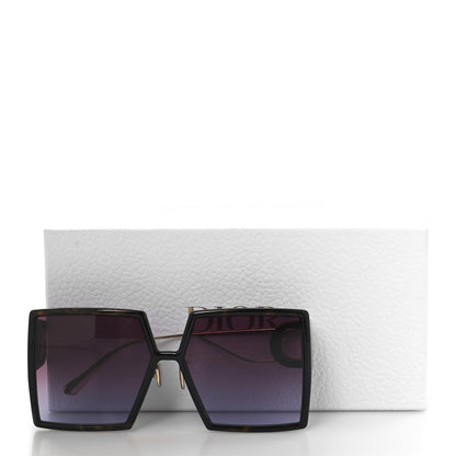 Christian Dior Square 30 Montaigne Sunglasses Tortoise 8 of 8