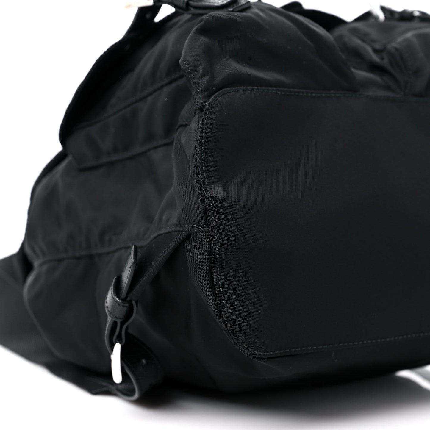 Tessuto Nylon Vela Small Backpack Black