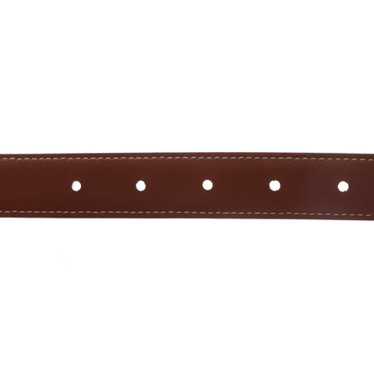 Celine Box Calfskin Medium 25mm Triomphe Belt 90 36 Tan 4 of 6