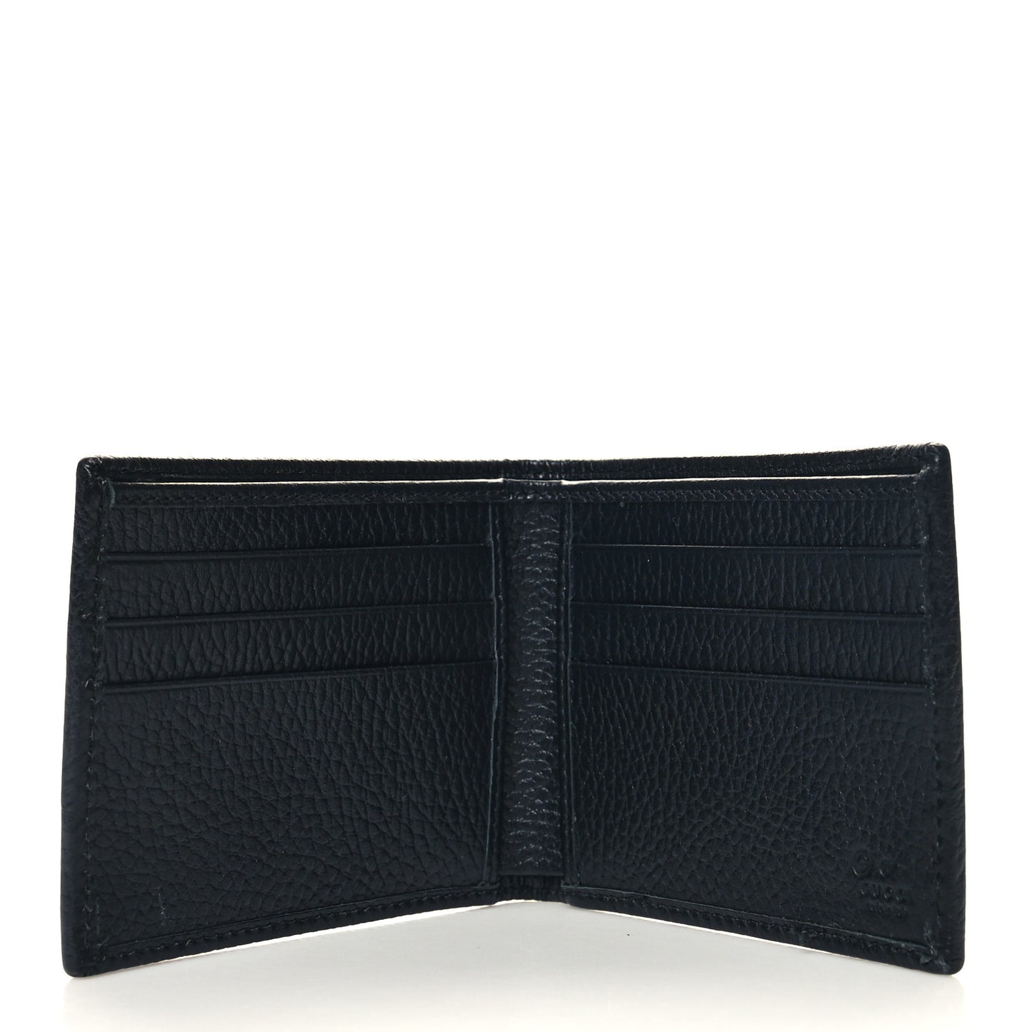 Nylon Monogram Bi-Fold Wallet Black