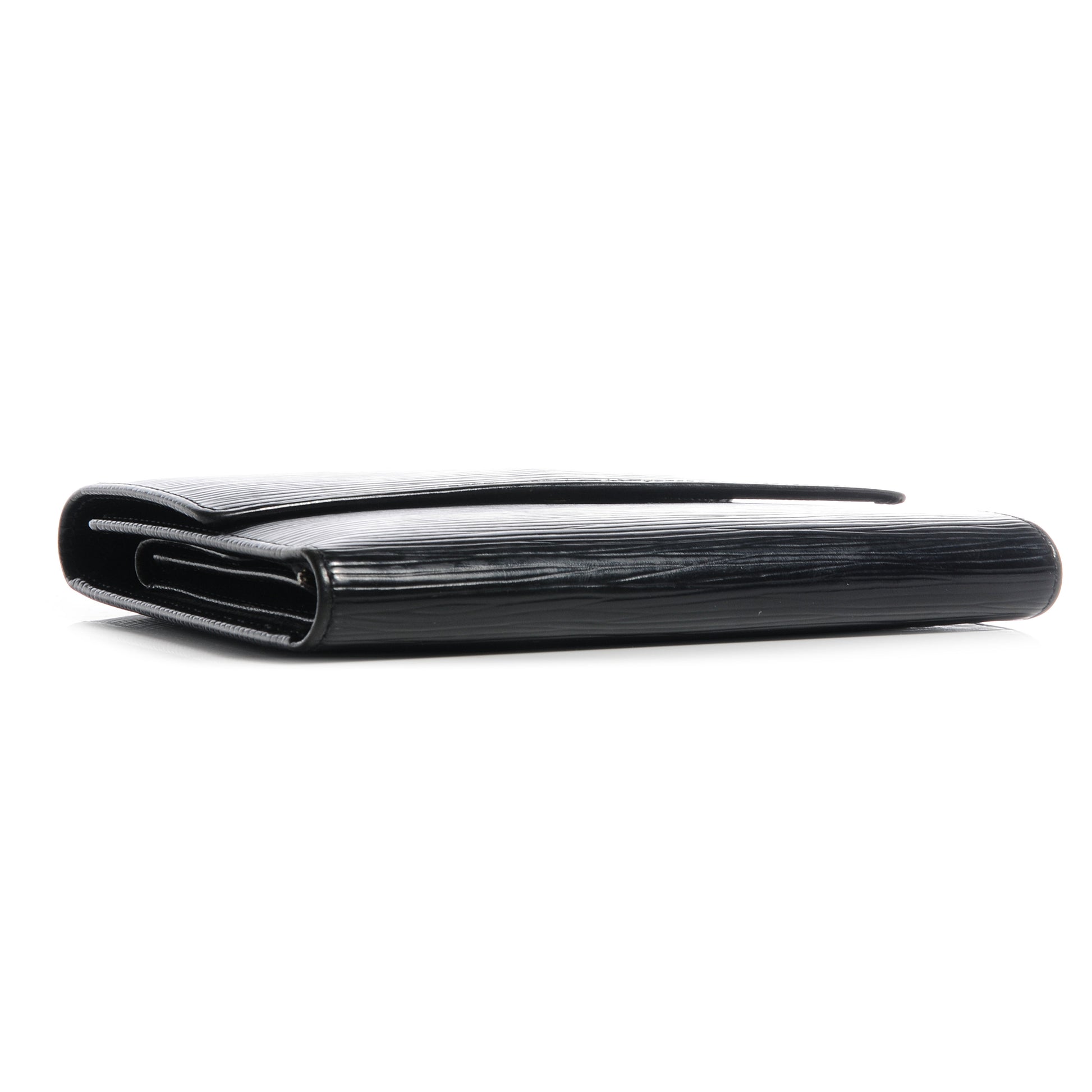 Louis Vuitton Epi Porte Tresor Etui Papiers Wallet Black 4 of 7