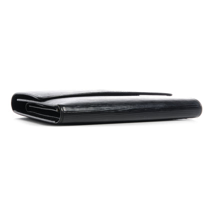 Louis Vuitton Epi Porte Tresor Etui Papiers Wallet Black 4 of 7