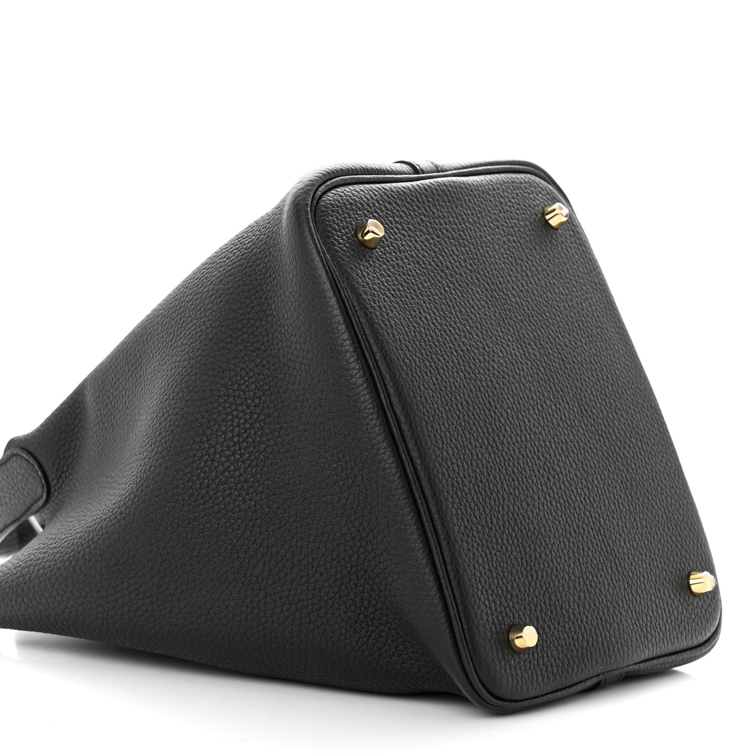 Hermes Taurillon Clemence Picotin Lock 22 MM Black 9 of 11