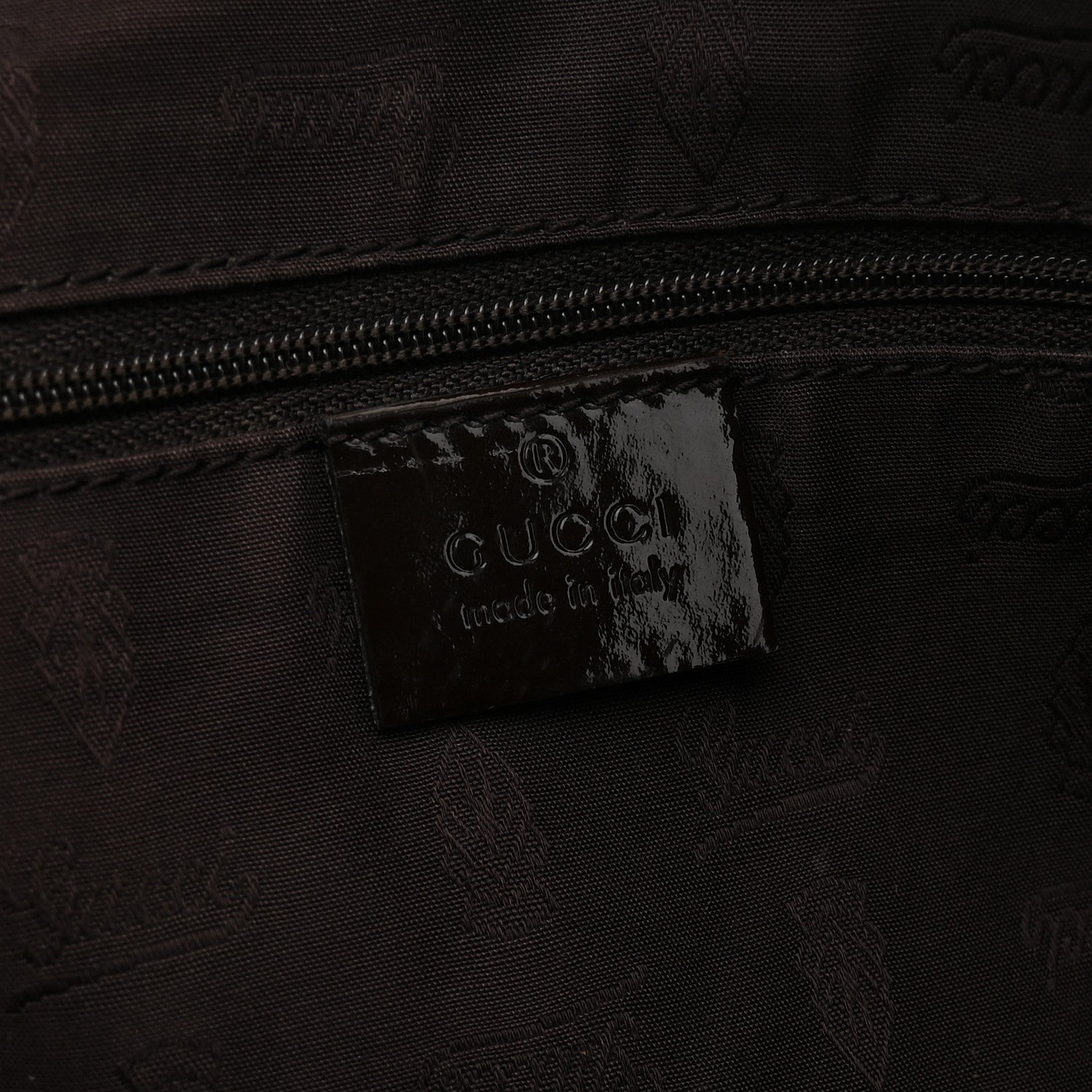 Gucci Monogram Web Large Jolie Tote Brown 6 of 12