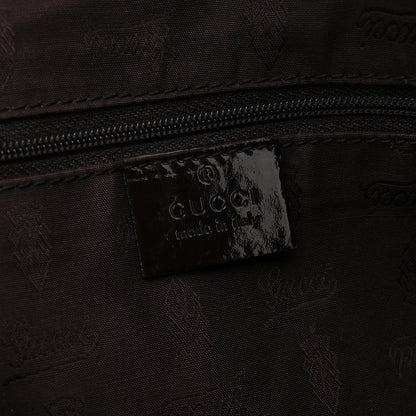 Gucci Monogram Web Large Jolie Tote Brown 6 of 12