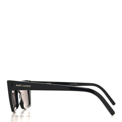 Saint Laurent Acetate Mica Cat Eye Sunglasses SL 276 Black 3 of 7