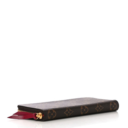 Louis Vuitton Monogram Clemence Wallet Fuchsia 4 of 10