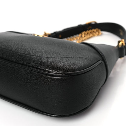 Gucci Goatskin Small Aphrodite Shoulder Bag Black 9 of 9