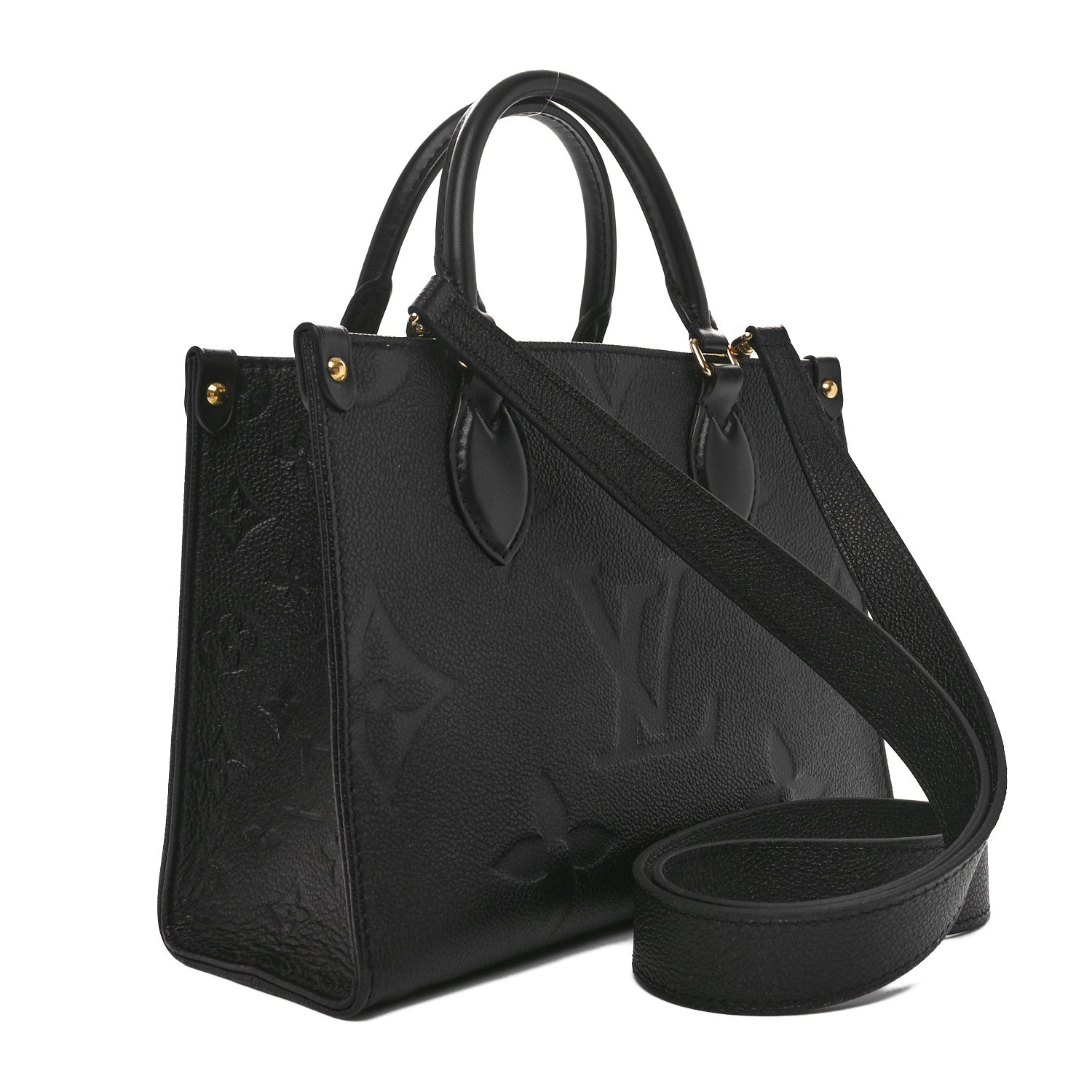 Louis Vuitton Empreinte Monogram Giant Onthego PM Black 3 of 9