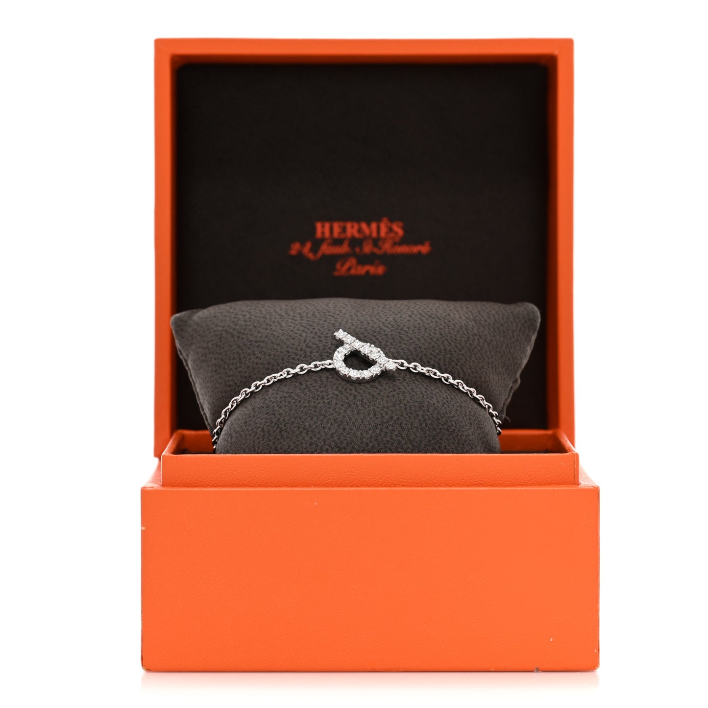 18K White Gold Diamond Finesse Bracelet SH