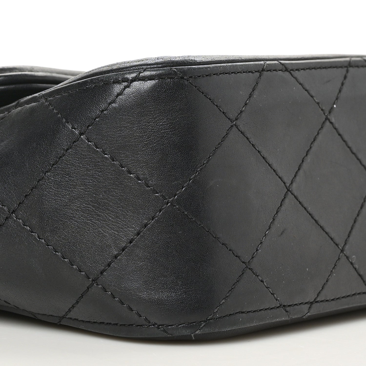 Chanel Lambskin Quilted Medium Elegant CC Flap Black 9 of 11