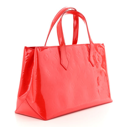 Louis Vuitton Vernis Wilshire PM Orange Sunset 3 of 11