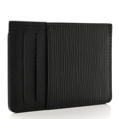 Louis Vuitton LOUIS VUITTON Epi Neo Porte-Cartes Card Holder Black 3 of 6