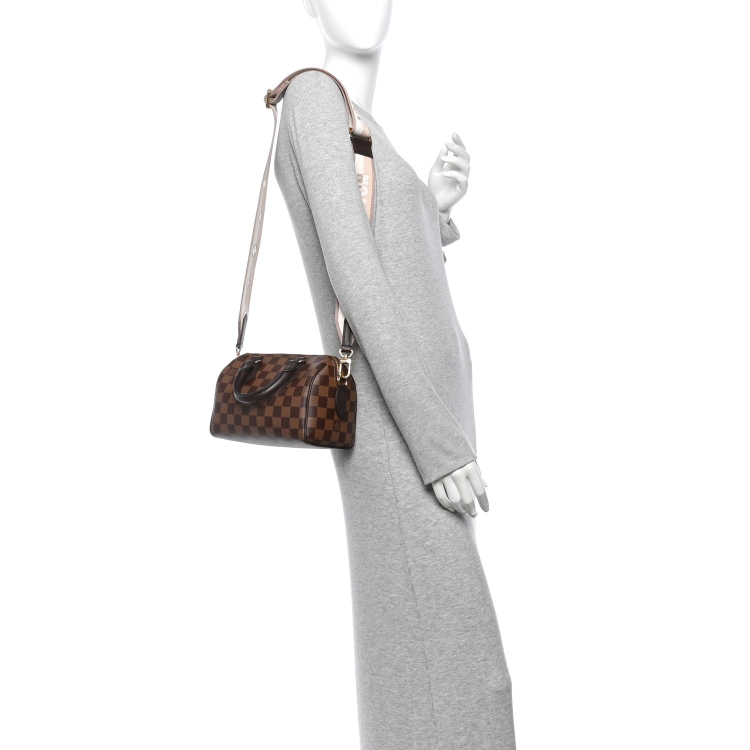 Louis Vuitton Damier Ebene Speedy Bandouliere 20 2 of 9