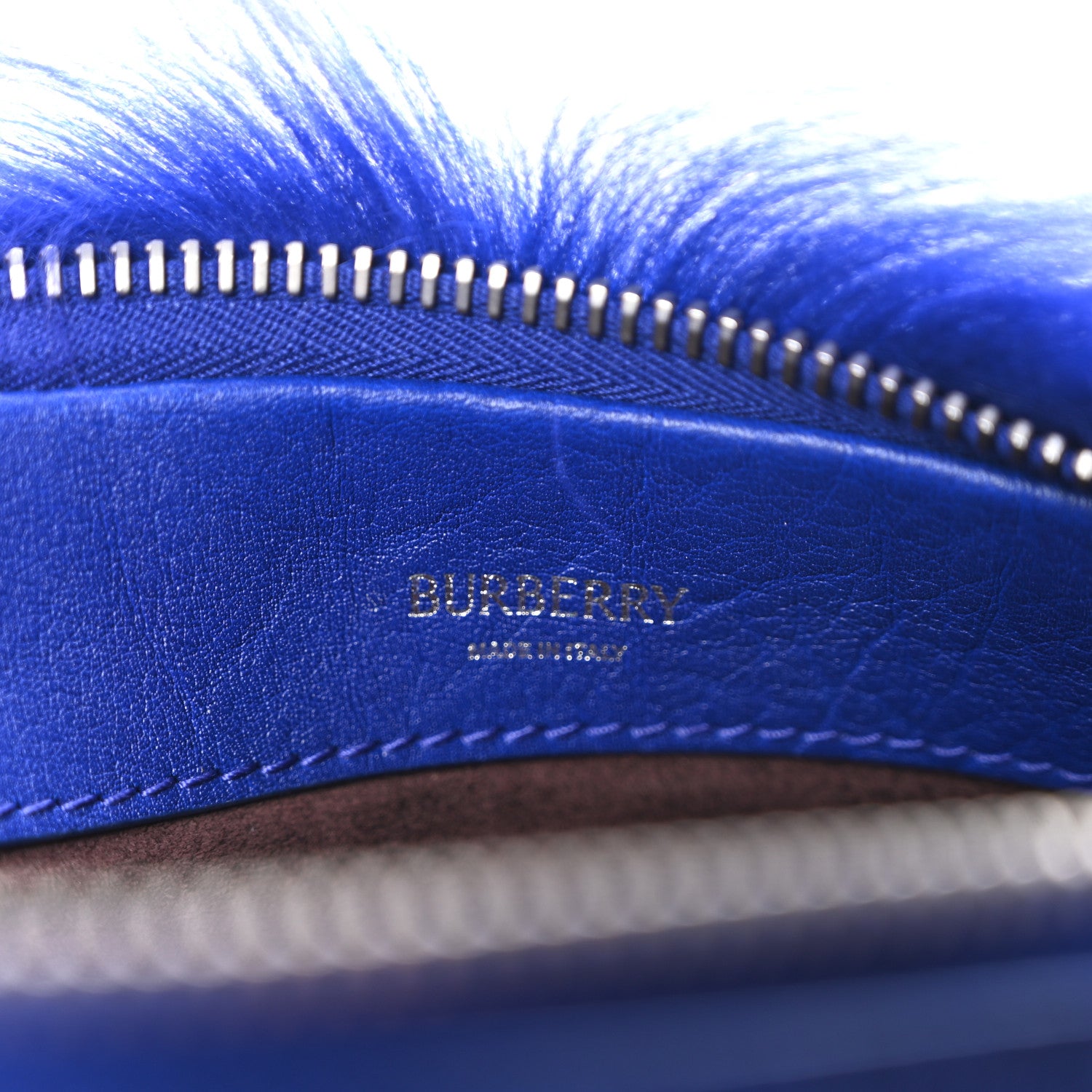 Burberry Shearling Small Knight Crossbody Bag Knight 6 of 9