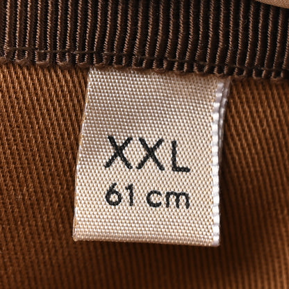 Gucci Monogram Textured Dollar Calfskin Zeno Baseball Hat XXL Beige 10 of 10