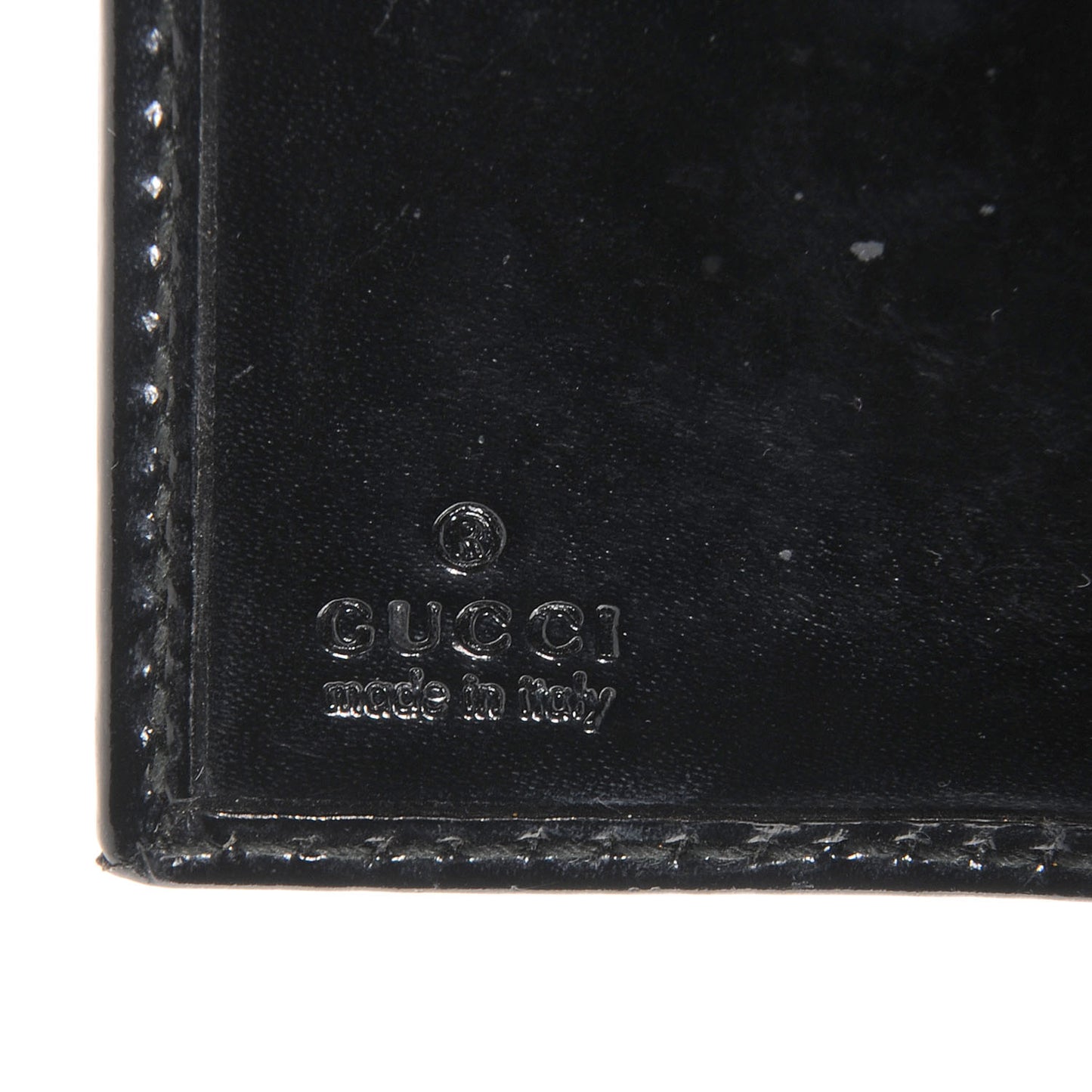 Imprime Monogram GG Pierce Tri Fold Wallet Black