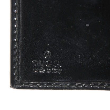 Gucci Imprime Monogram GG Pierce Tri Fold Wallet Black 6 of 7