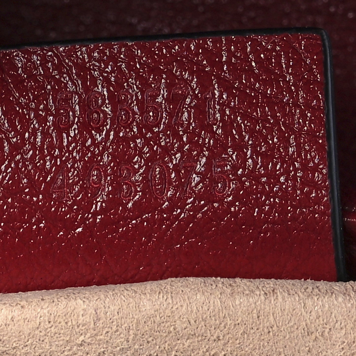 Vintage Effect Calfskin Matelasse Diagonal Mini Torchon GG Marmont Top Handle Shoulder Bag Black Romantic Cherry