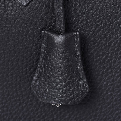 Hermes Togo Horseshoe Birkin 30 Black Etoupe 14 of 33