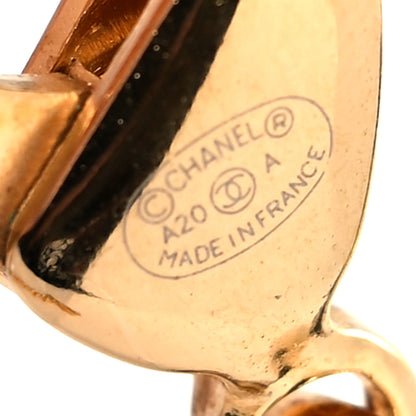 Chanel Lambskin CC Bow Chain Belt Black Gold 4 of 4