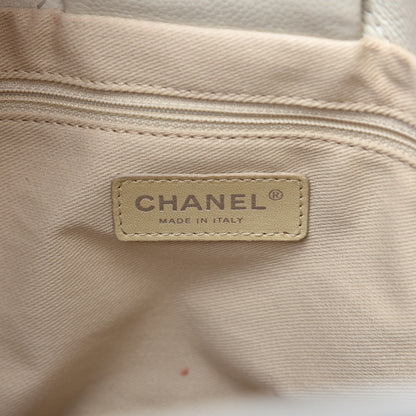 Chanel Caviar Executive Cerf Shopper Tote Beige 8 of 9