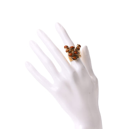 Saint Laurent Arty Dots Ring 5 Gold 2 of 4