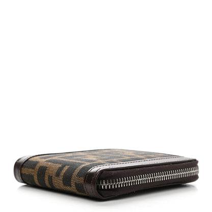 Fendi Zucca Zip Around Wallet Tobacco 4 of 6