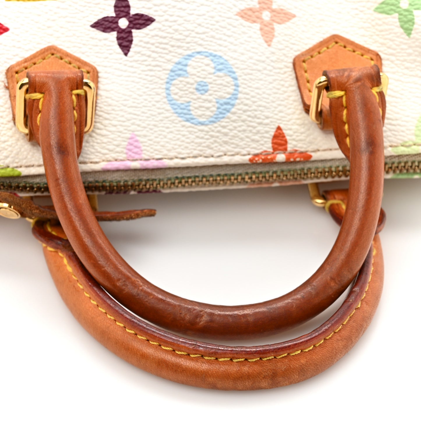Monogram Multicolor Mini Sac HL Speedy White