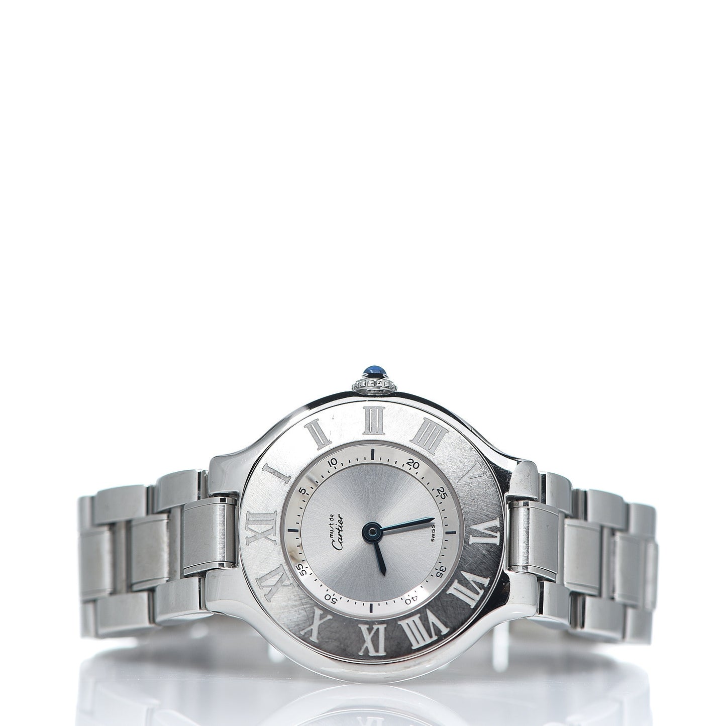 Stainless Steel 28mm Must De 21 Quartz Watch