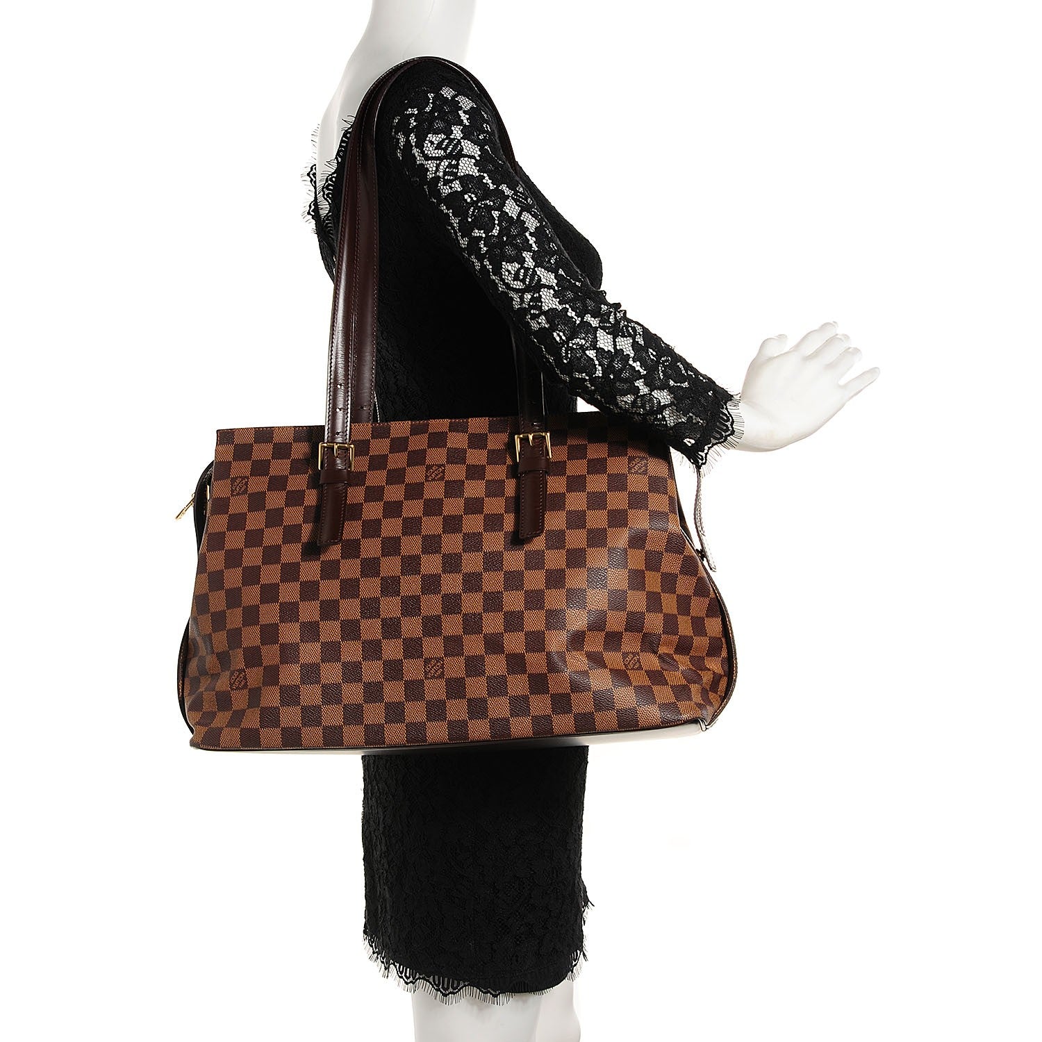Louis Vuitton Damier Ebene Chelsea Tote 2 of 7