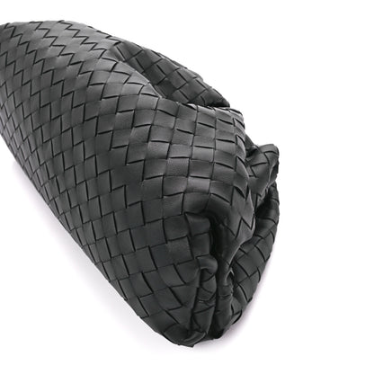 Bottega Veneta Nappa Maxi Intreccio The Pouch Oversized Clutch Black 11 of 11