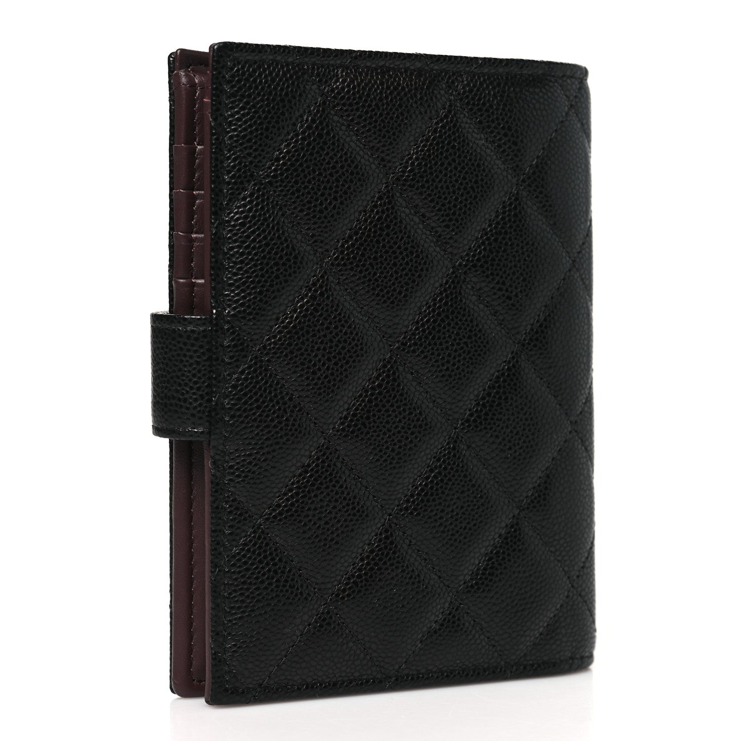 Chanel Caviar Quilted Passport Holder Black 3 of 9