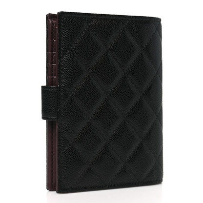 Chanel Caviar Quilted Passport Holder Black 3 of 9