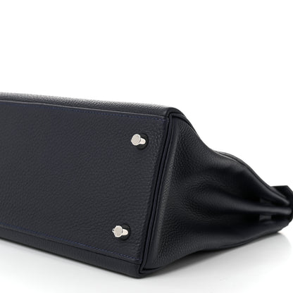 Hermes Togo Kelly Retourne 32 Bleu Nuit 10 of 10