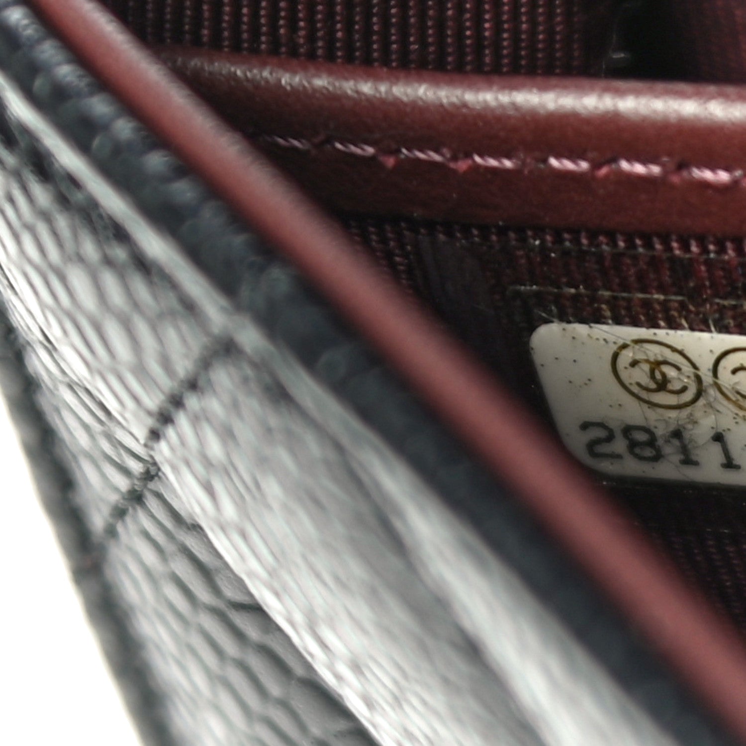 Chanel Caviar Quilted Large Gusset Flap Wallet Black 8 of 12