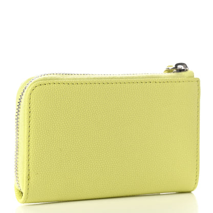 Chanel Caviar Key Holder Case Light Pink Light Green 3 of 8