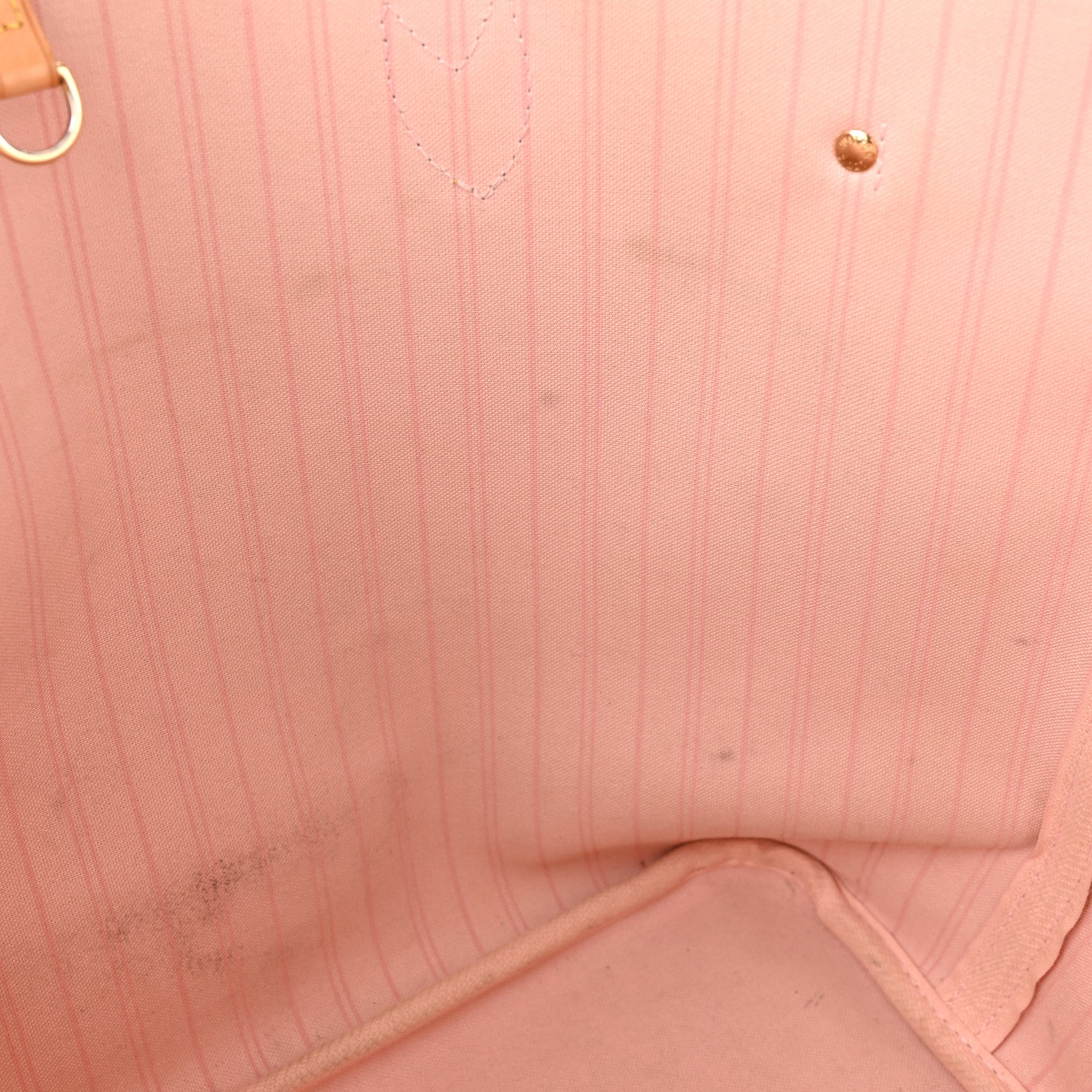 Louis Vuitton Damier Azur Neo Neverfull MM Rose Ballerine 13 of 15