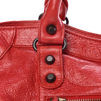 Balenciaga Agneau Classic Hardware City Rouge Coquelicot 12 of 13