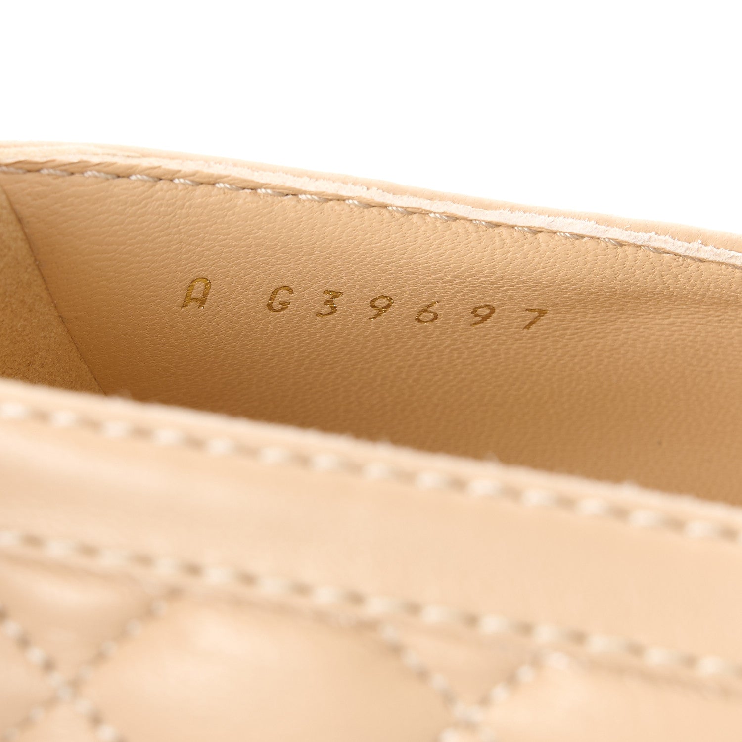Chanel Lambskin Quilted CC Heart Loafers 37 Beige 39.5 Beige 8 of 9