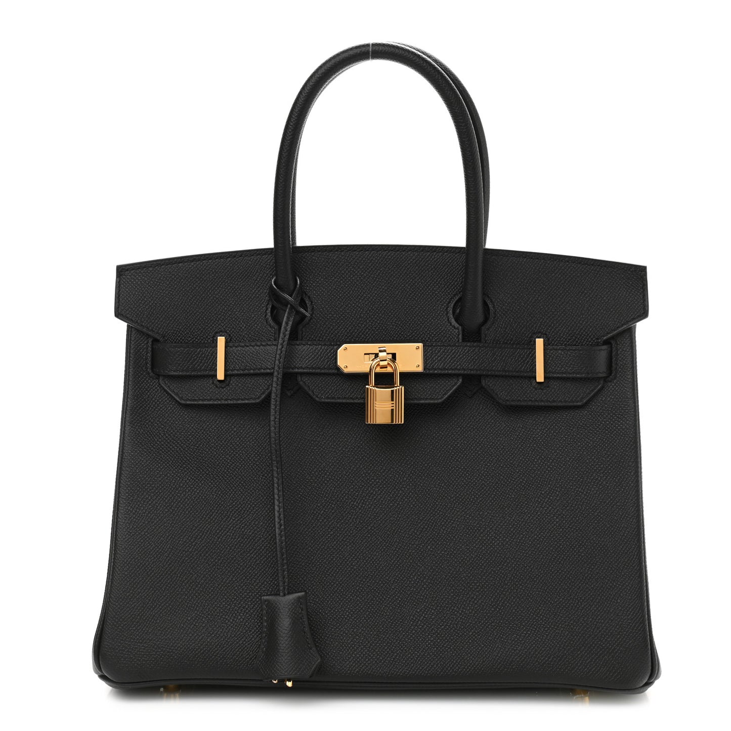 Epsom Birkin 30 Black