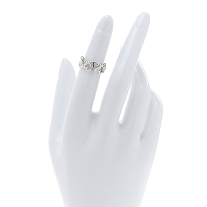 Tiffany Sterling Silver Paloma Picasso Loving Heart Band Ring 46 3.75 2 of 5