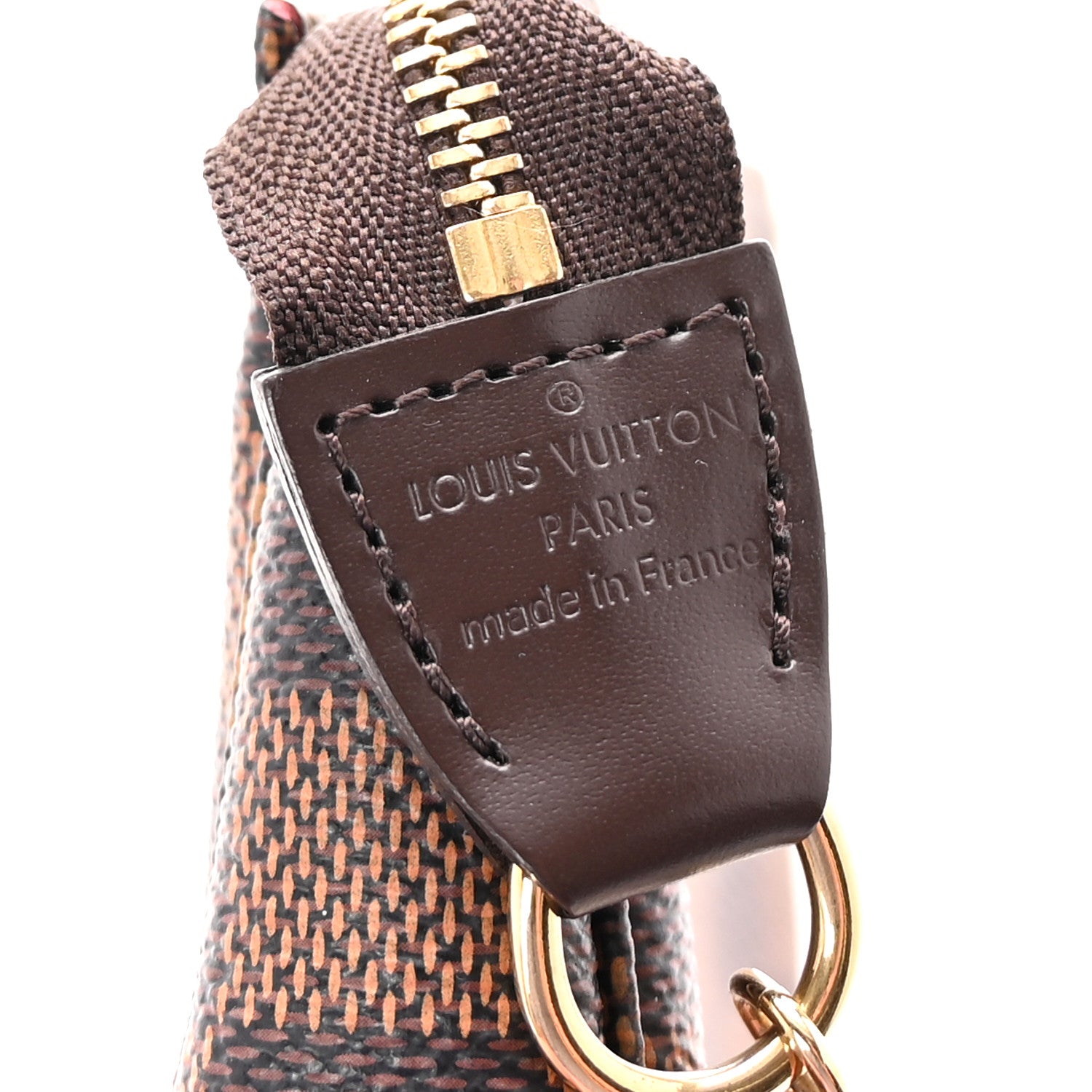 Louis Vuitton Damier Ebene Mini Pochette Accessories 6 of 6