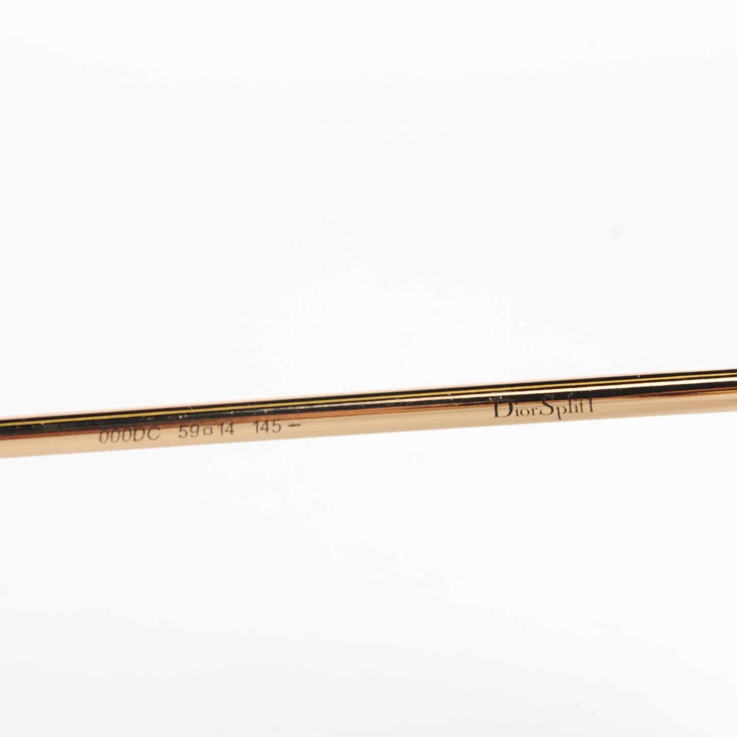 Split 1 Aviator Sunglasses Gold Silver